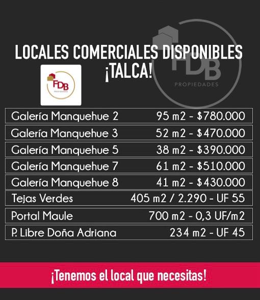 LOCALES COMERCIALES ARRIENDO  CENTRO Y ORIENTE